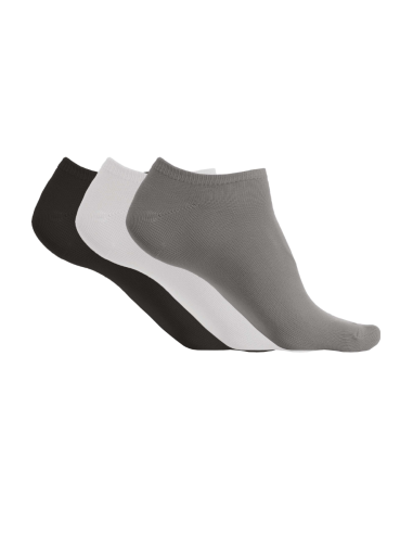 P-PA033-MICROFIBRE TRAINER SOCKS - PACK OF 3 PAIRS